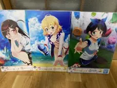 かのかり　イラストボード　3枚セット