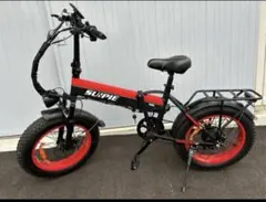 SUNPIE 電動アシスト自転車 赤/黒 SUNPIE 電動アシスト自転車 赤/黒 - メルカリ