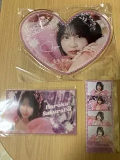 CUTIE STREET きゅーすとラッフルくじ ハート型アクスタ　他　桜庭遥花