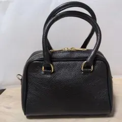 MILOS ミロス 2way ミニボストンバッグ ショルダーバッグ ブラックのサムネイル