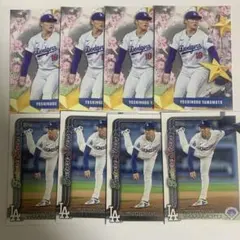 topps 山本由伸　8枚