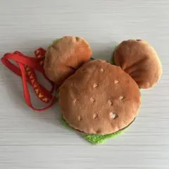【即購入◎】ディズニー　ミッキーマウス ハンバーガー型パスケース