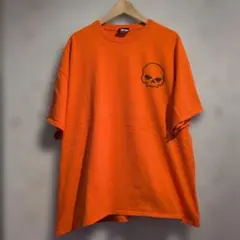 90s LOGO7 ブラウンズ ヘルメットTシャツ L 茶 シングルステッチ