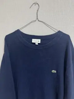 LACOSTE BEAMS ラコステ サマーニット 半袖ニット ネイビー