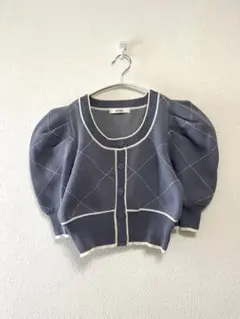 snidel フリルニットカーディガン⚫️モル様お取り置き - メルカリ