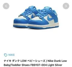 ナイキ ダンク LOW ベビーシューズ FB9107-004