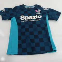 Spazio 半袖プラクティスシャツ チェック柄 140