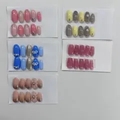 ネイルチップ 5種セット まとめ売り