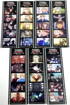 レア美品★TIGER&BUNNY フェア特典フィルムシール7種 非売品 タイバニ