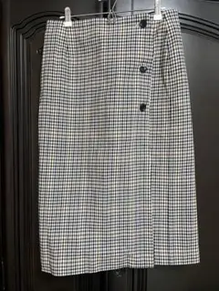 アーノルドパーマー　チェック　巻きスカート