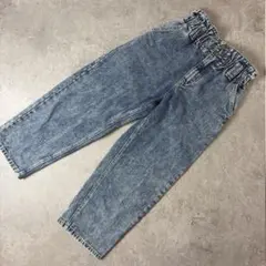 ケミカルウォッシュ デニムパンツ 150