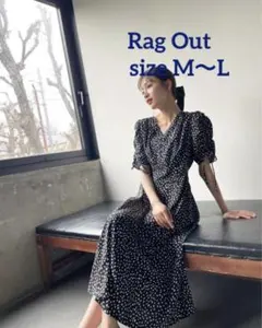 【美品】Avail Rag Out ロングワンピース M～Lサイズ 新品