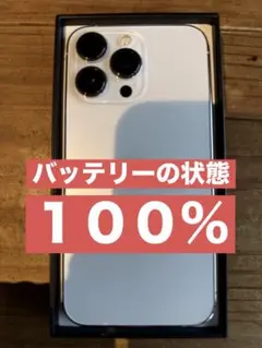 【バッテリー100%】iPhone 13 pro 128GB SIMフリー版
