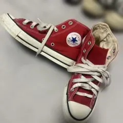 Converse オールスター ハイカット レッド 3 1/2