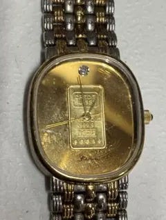 Premier 腕時計 インゴットデザイン ゴールドカラー