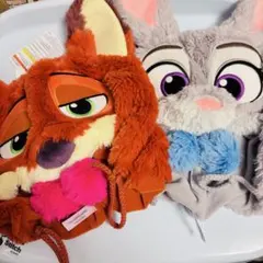 【匿名配送】　ズートピア　ジュディ　ニック　ファンキャップ　セット　ディズニー