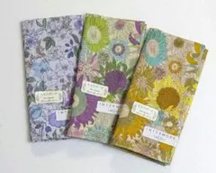 新品未使用 リバティ 大人のガーゼ ハンカチ 花柄 3枚セット