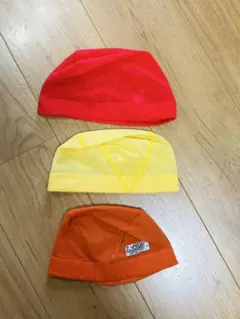 セントラル スイミング 水泳帽 3色セット Lサイズ LLサイズ
