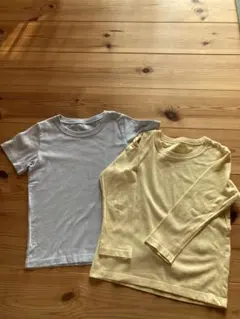 無印良品　Tシャツ＆ロンT 110