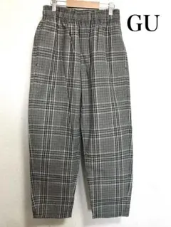 GU シェフパンツ(チェック)　メンズ
