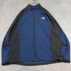 ノースフェイス　サミットシリーズ　ナイロンジャケット　古着　ネイビー　XL