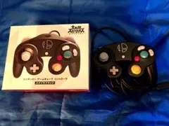 任天堂 ☆スマブラブラック　ゲームキューブ コントローラー