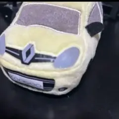 Renault ルノー　カングー　ぬいぐるみミニカー イエロー