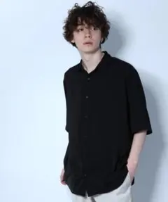 HARE ハレ TOROMI トロミシャツ 半袖 ブラック 黒 Mサイズ シャツ