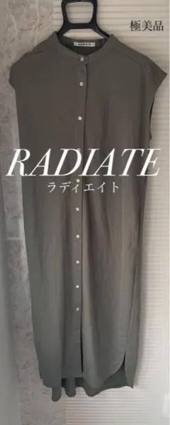 【美品】　RADIATE ラディエイト　ロングノースリーブ　シャツ　ワンピース