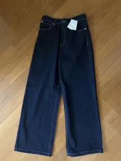 GRL グレイル　Lサイズ　ハイウエストセミワイドデニムパンツ［fo1843］