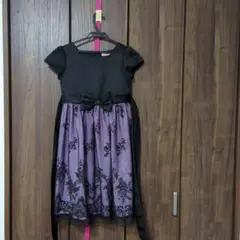 Princess フォーマルドレス ブラック・パープル