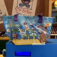 香港ディズニー　トイストーリー　エコバッグ　ショッピングバッグ