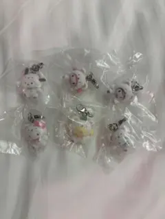 めじるしアクセサリー サンリオキャラクターズ　ふわふわスノー　コンプリートセット