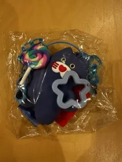 タイトー限定 mojojojo じゃらじゃらキーホルダー マスコット 青ねこ