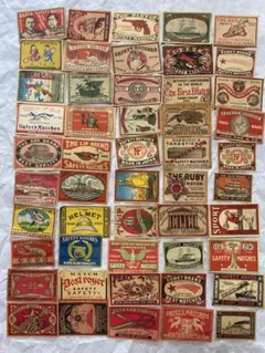 マッチラベル60枚　日本　希少特選　明治大正戦前 マッチラベル60枚 日本 希少特選 明治大正戦前 マッチラベル60枚