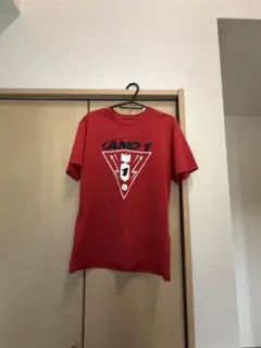 AND1 半袖 Tシャツ レッド