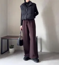 ✨GU パフスウェットバギーパンツ✨