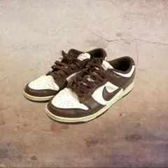 【NIKE】 Dunk Low Brown Sneaker 27.5cm