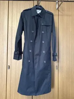 NATURAL BEAUTY BASIC ブラックトレンチコート M
