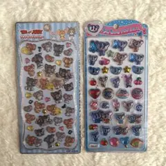 エンジェルブルー　うるちゅる　トムとジェリー　プチドロップステッカー