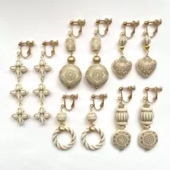 ハンドメイドイヤリング　まとめ売り　5点　セット