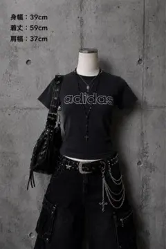 adidas tシャツ y2k グランジ 平成のサムネイル