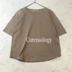 Curensologyカレンソロジー　Tシャツ ベージュ　ゆったり　クルーネックのサムネイル