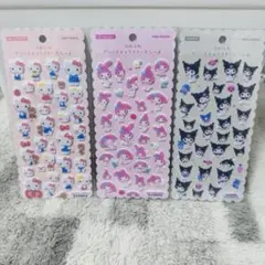 ふわふわ　サンリオキャラクターズシール