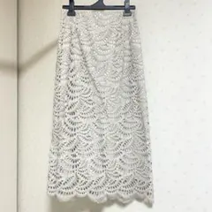 ニットスカート ロングスカート