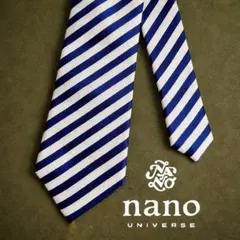 ナノユニバース NANO universe レジメンタルストライプ（35494）