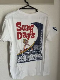 Surf Days WALL'S Tシャツ ホワイト 半袖