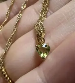 ジュエリーマキk18 ペリドットペンダントトップチャーム | Mercari
