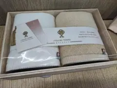 ITSUORI TOWEL 今治タオル2枚セット 未使用品 桐箱入