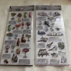 3D 大人の図鑑シール　カクテル編　シマエナガ編